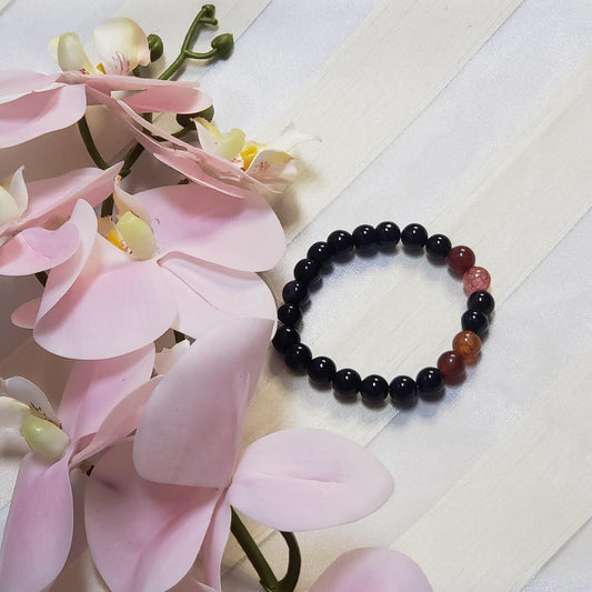 Black with accents Bracelet